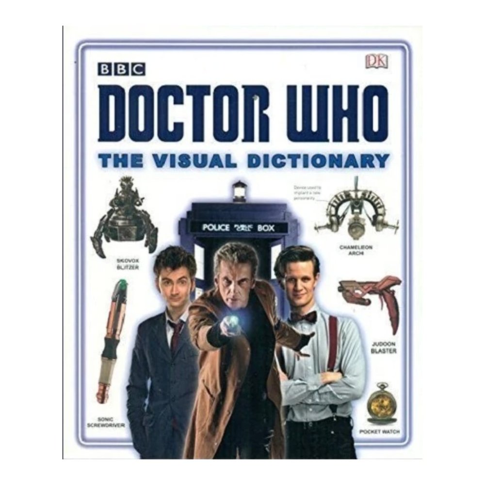 🧿 3 for $33 🧿 Doctor Who: The Visual Dictionary - Softcover Book